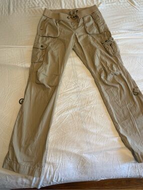 Y2k low rise cargo pants old navy sz small